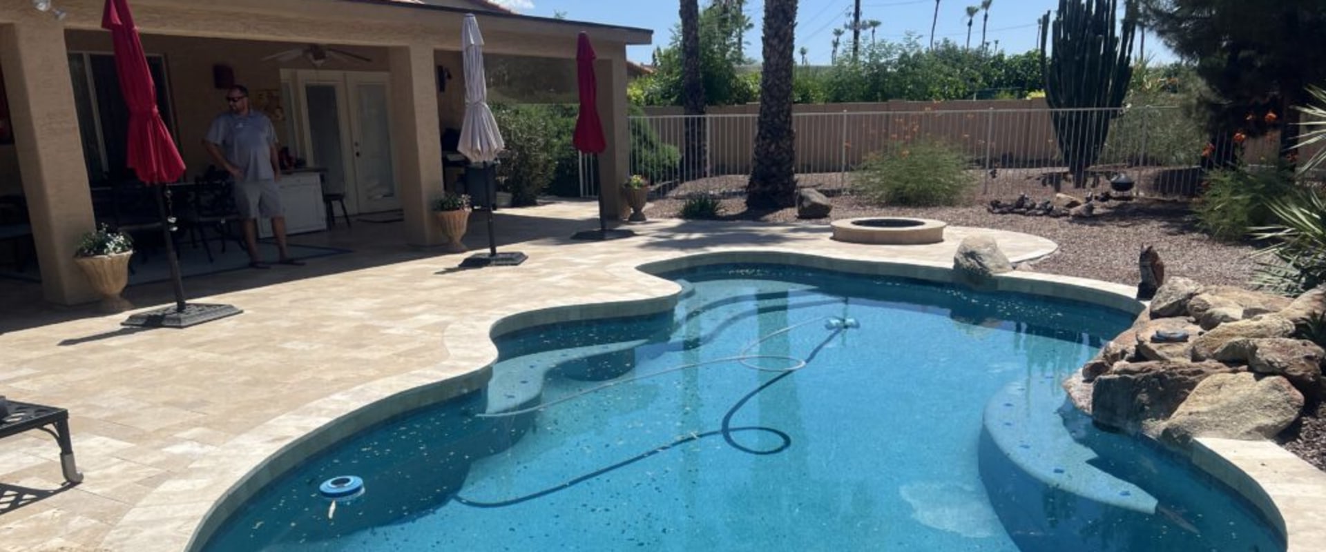 How Swimming Pool Draining Service In Arizona Restores Balance After Landscape Contractors Finish